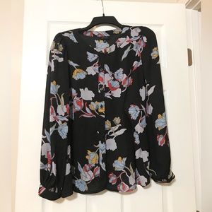 Who What Wear Flowy Chiffon Blouse sz 2XL EUC
